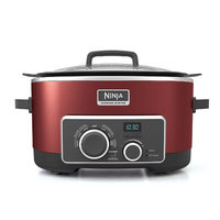 Ninja 6 Qt. 4-in-1 Multi-Cooker Finish: Red