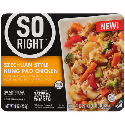 So Right™ Szechuan Style Kung Pao Chicken 9 oz. Box