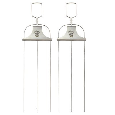 Jim Beam Stainless Steel 3 Prong Skewers 2 Pack