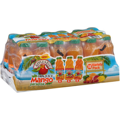 Apple & Eve® Mango Paradise 100% Juice Variety Pack 18-10 fl. oz. Bottles