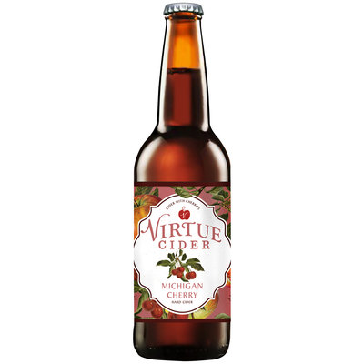 Virtue Michigan Cherry Hard Cider 12 fl. oz. Bottle