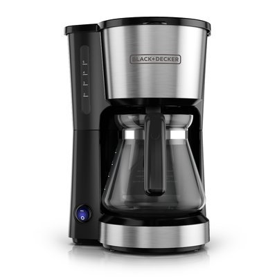 Black & Decker 5-Cup Stainless Steel Coffee Maker Color: Stainless Steel