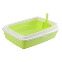 Petpals Leaf Standard Litter Box Color: Green