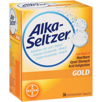 Alka-Seltzer® Gold Antacid Effervescent Tablets 36 ct Box