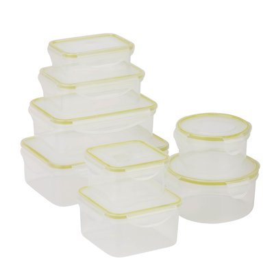 Honey Can Do Honey-Can-Do Snap Food Containers 16-piece Set