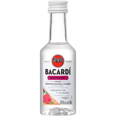Bacardi® Raspberry Rum 50mL Bottle