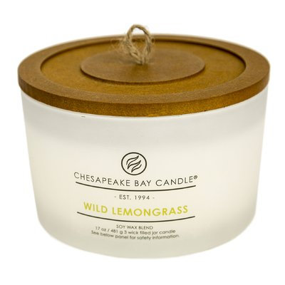 Chesapeake Bay Candles Heritage Wild Lemongras Jar Candle