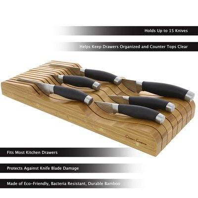 Classic Cuisine 15 Slot Cutlery Storage