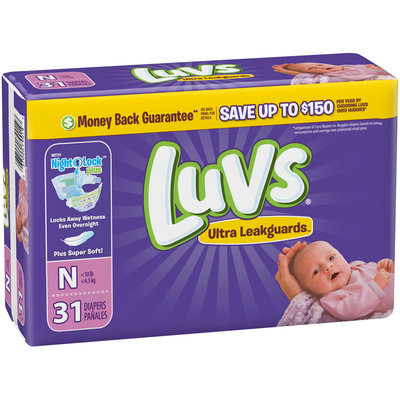 Luvs® Ultra Leakguards™ Newborn Diapers