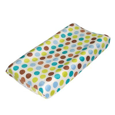 Zoomie Kids Dungonnell Tops Polka Dot Changing Pad Cover