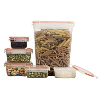 Rebrilliant Luczkiewicz BPA Free 10 Container Food Storage Set with Lids