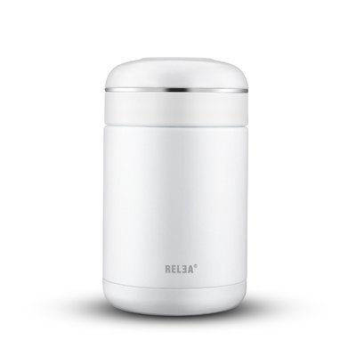 Relea Double Wall 18 Oz. Food Storage Container Color: White