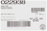 Supervalu® Signature Oven Roasted Chicken Breast 1 ct Package