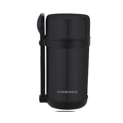 Cookinex 9 Piece Stainless Steel Lunch Box Set Color: Black