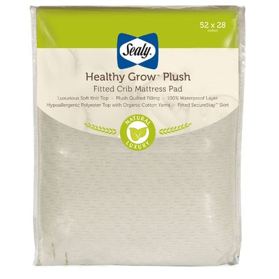 Sealy Healthy Grow Crib Mattress Pad