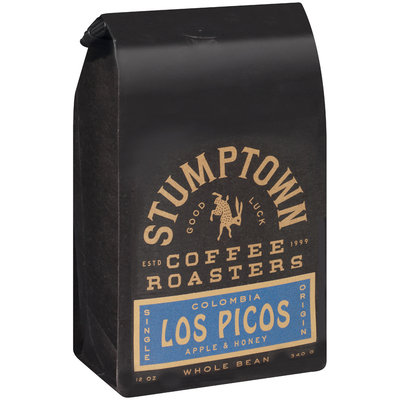 Stumptown Los Picos Colombia Apple & Honey Whole Bean Coffee 12 oz. Stand Up Bag