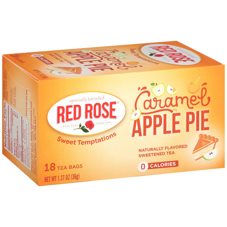 Red Rose® Sweet Temptations Caramel Apple Pie Tea Bags Reviews 2019