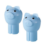 Hutzler PigOut Cupholder to Go Bowl Color: Blue