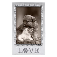 Mariposa Love Beaded Vertical Picture Frame