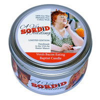 Baxter Manor Vera's Eating Baptist Bacon Jar Candle