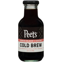 Peet's™ Baridi Black™ + Cacao Cold Brew Coffee 10.5 fl. oz. Bottle
