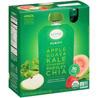 Shine Organics™ Purify Fruit & Vegetable Blend 4-4.22 oz. Pouches