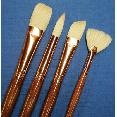 Princeton Artist Brush Natural Bristle Round Brush (Set of 2) Size: 16