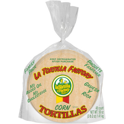 La Tortilla Factory® White Corn Organic Tortillas 8.68 oz. Bag
