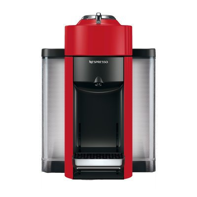 Delonghi Nespresso Vertuo Coffee and Espresso Single-Serve Machine Finish: Shiny Red