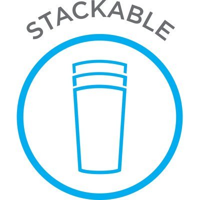 Libbey Stack It 3-piece Large Stackable Storage Set with Lids