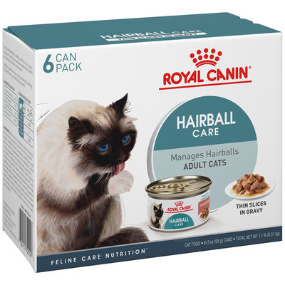 Royal Canin® Hairball Care Thin Slices in Gravy Wet Cat Food 6-3 oz. Cans