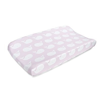 Harriet Bee Freddy Whale Tails Contoured Changing Pad Cover