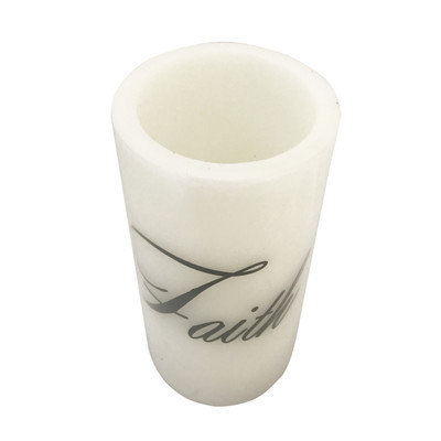 Creative Motion Faith LED Light Flameless Candle