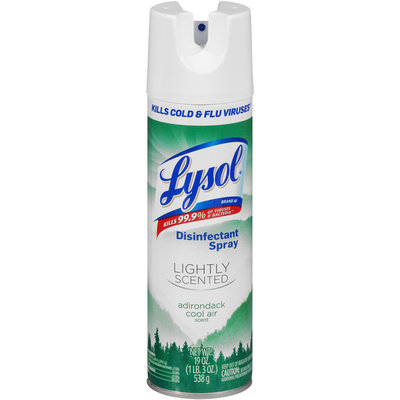 Lysol® Adirondack Cool Air Lightly Scented Disinfectant Spray 19 oz. Can