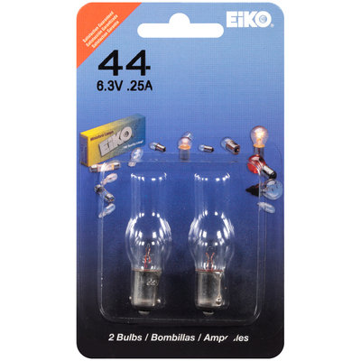 EiKO® 44 Auto Replacement Bulbs 2 ct Carded Pack