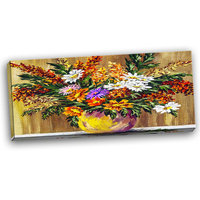 Design Art Designart Wild Flowers In A Pot Floral Art CanvasPrint