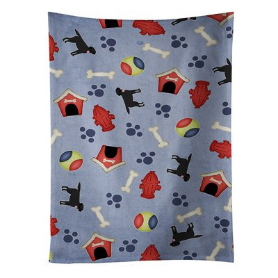 East Urban Home Dog House Labrador Retriever Dishcloth