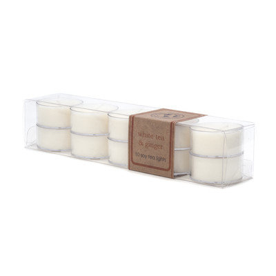 Ecocandleco White Tea and Ginger Soy Tea Lights