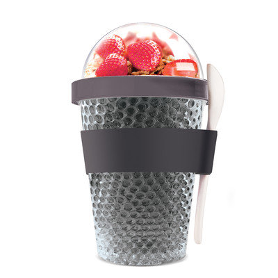 Adnart Chill Yo 2 Go Food Storage Container Color: Black