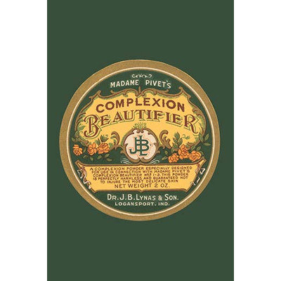 Buyenlarge 'Madame Pivet's Complexion Beautifier' Wall Art Size: 66