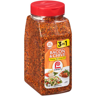 Lawry's® Bacon & Chive Dressing, Dip & Recipe Mix 14.5 oz. Bottle