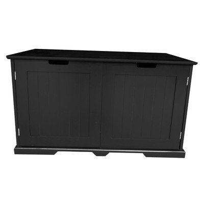 Pethuphup Cat Sounana Litter Box Color: Black