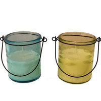 Ebern Designs Scented Jar Candle with Handle