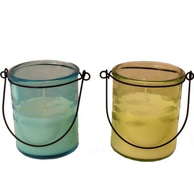 Ebern Designs Scented Jar Candle with Handle