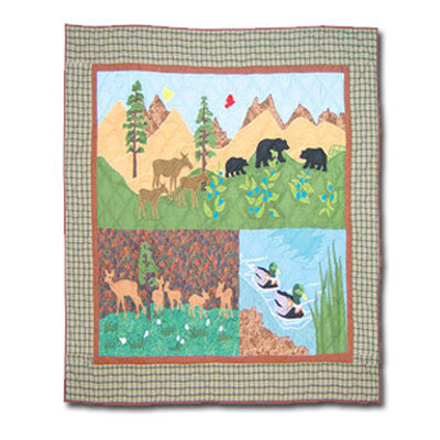 Loon Peak Aubry Cotton Crib Quilt