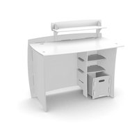 Harriet Bee Ellari Writing Desk with Accessory Shelves and File Cart