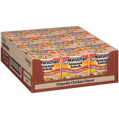 Maruchan® Instant Lunch™ Chipotle Chicken Flavor Ramen Noodle Soup 12-2.25 oz. Cups