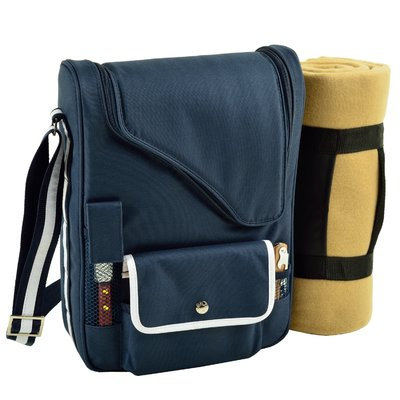 Picnic At Ascot 2 Bottle Bordeaux Wine and Cheese Picnic Cooler