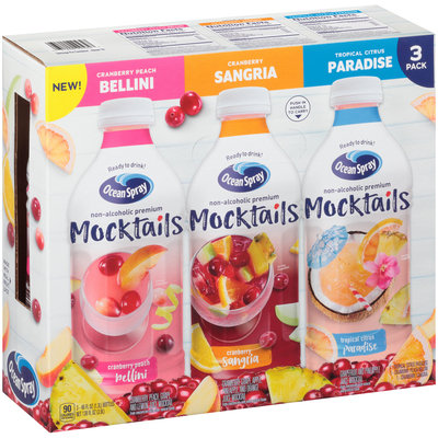 Ocean Spray® Non-alcoholic Mocktails Variety Pack 3–46 fl. oz. Bottles