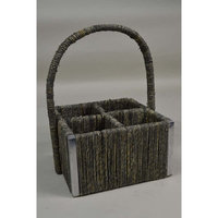 Gt Direct Corp Corn Husk Basket Color: Gray